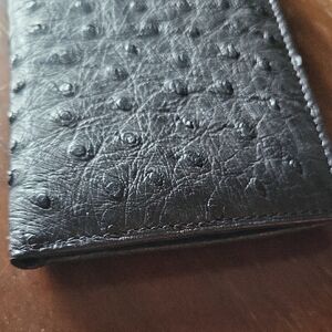 Elegant Black Textured Wallet